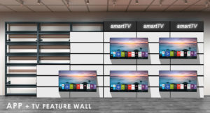 Feature Wall TV