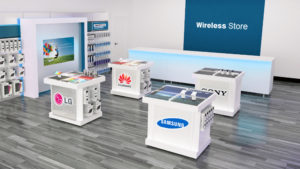 Modular Floor Display Wireless