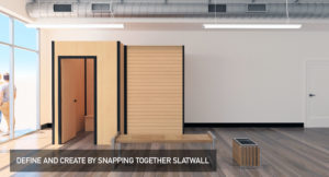 Temporary Modular Wall System